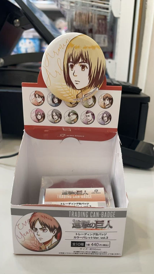 Attack on Titan Hugging SeriesBadge