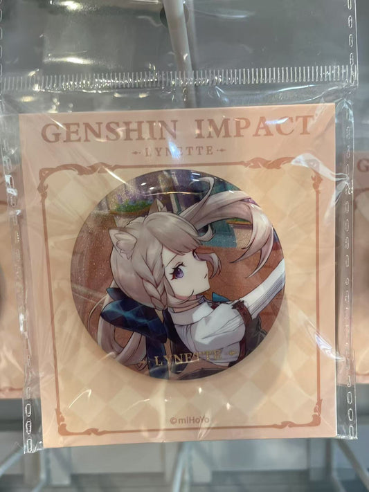 genshin impact character theme  series badge— lynette